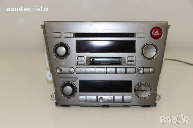 CD RADIO панел климатроник Subaru Legacy BP (2003-2009г) Y37-1102-71 / Y37110271 / 86201AG410, снимка 1 - Части - 47316896