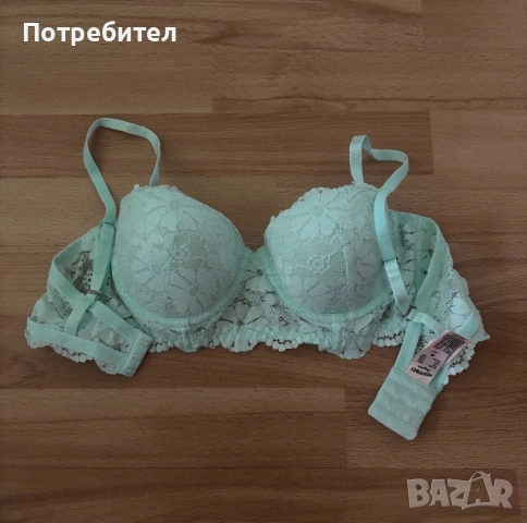 Сутиен цвят мента , 75 B