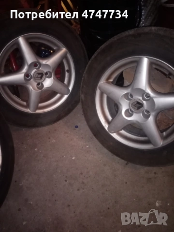 Продавам  4бр лети джанти за рено-дачия 15 4.100 60.1 , снимка 5 - Гуми и джанти - 53610384