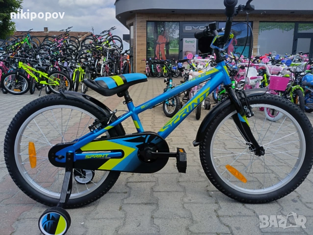 SPRINT Велосипед 20" CASPER син, снимка 12 - Велосипеди - 53773127