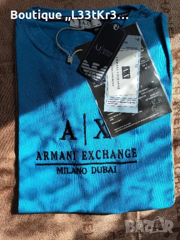 тениска Armani Exchange , снимка 11 - Тениски - 46945415