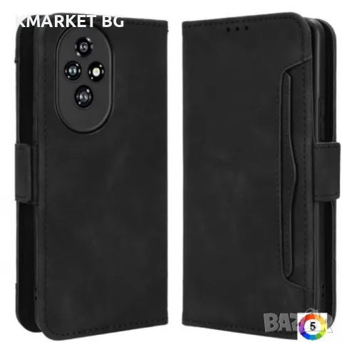 Honor 200 5G Multiple Card Slots /Magnetic Wallet Калъф и Протектор, снимка 1 - Калъфи, кейсове - 48224627