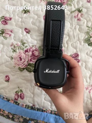 Слушалки MARSHALL major IV bt black, снимка 2 - Bluetooth слушалки - 46042000