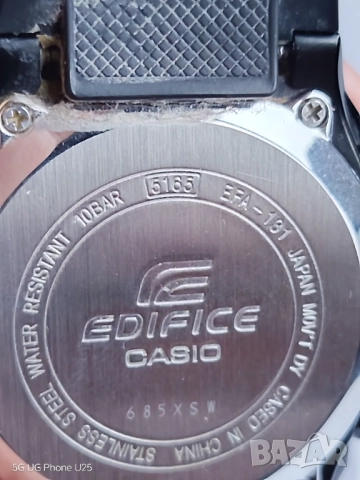 Casio Edifice EFA 131., снимка 4 - Мъжки - 51889089