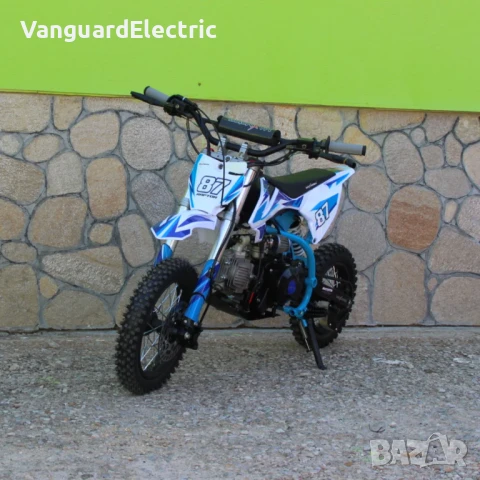 Детски Кросов мотор 90cc BLUE SPORT SPIRIT, снимка 4 - Мотоциклети и мототехника - 51272062