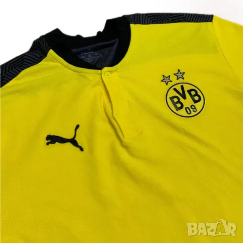 Оригинална мъжка тениска Puma x Borussia Dortmund🇩🇪 | XL - XXL размер, снимка 2 - Тениски - 46821328