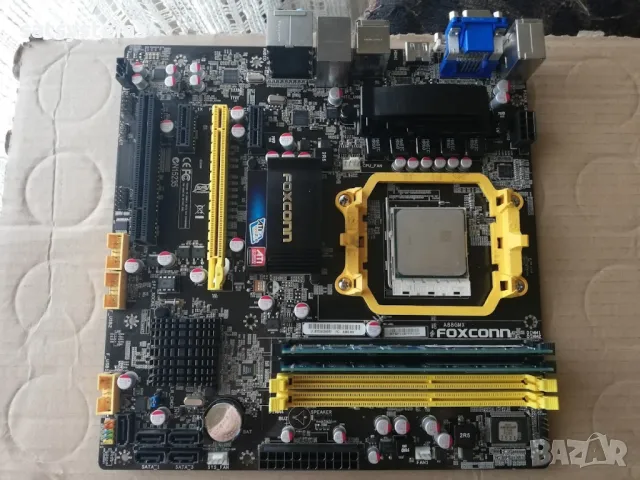 Дънна платка Foxconn A88GMX Socket AM3 CPU+FAN , снимка 5 - Дънни платки - 47891829