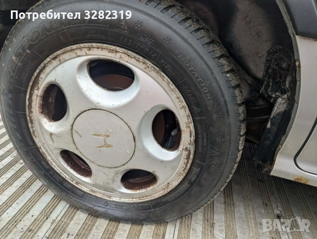 14 цола 4х100 Honda джанти , снимка 3 - Гуми и джанти - 54222094