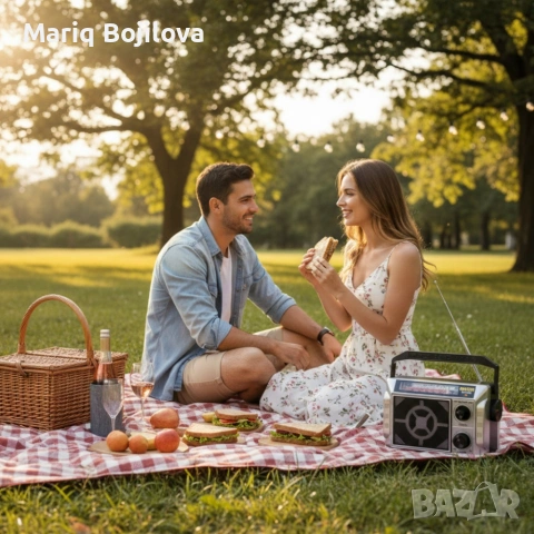 Радио Meier MD-9393 с акумулаторна батерия и FM/AM/SW обхват — мощен звук и яснота, снимка 7 - Радиокасетофони, транзистори - 53627190