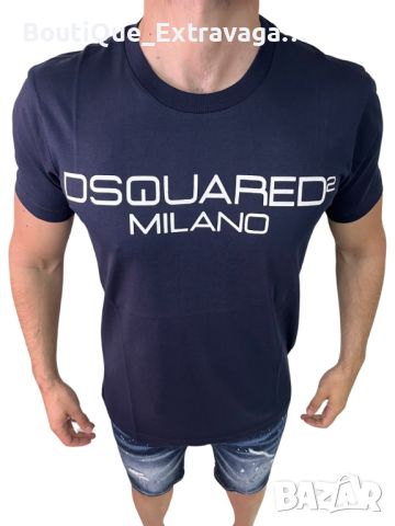 Мъжка тениска Dsquared Milano !!!, снимка 2 - Тениски - 45699663