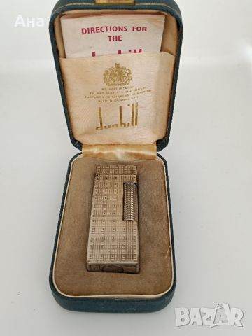 Винтидж Dunghill рядка ретро запалка с оригиналната си кутия

, снимка 1 - Колекции - 46456190