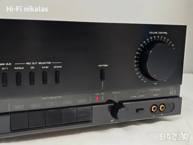 хибриден лампов стерео усилвател Hi-Fi LUXMAN LV-103, снимка 5 - Ресийвъри, усилватели, смесителни пултове - 51048422