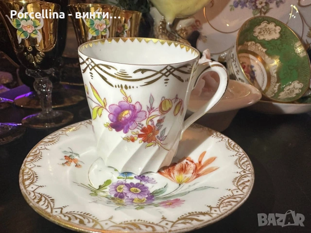 Dresden Silesia  Germany  от бранда “Porzellanfabrik Hermann Ohme” Произведена около 1900 година