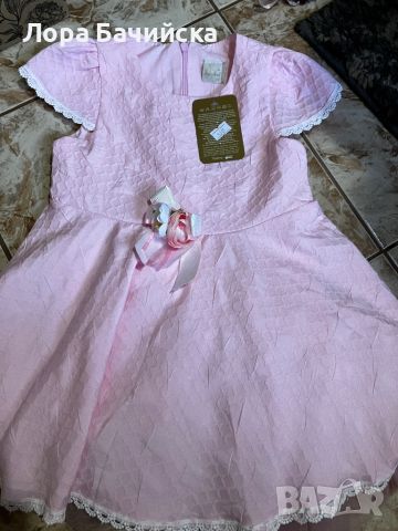 Рокля, снимка 1 - Бебешки рокли - 45312430