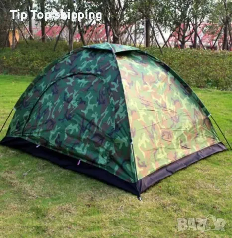 Камуфлажна четириместна палатка, снимка 3 - Палатки - 50368439