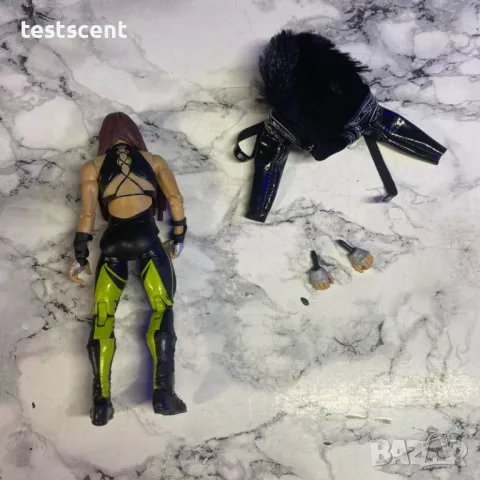 Екшън фигура WWE Iyo Sky Io Shirai Ийо Скай Mattel Elite Collection figure играчка NXT, снимка 9 - Фигурки - 48430091