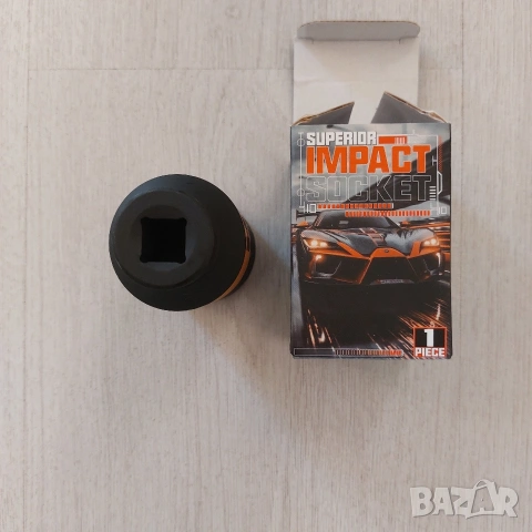 Ударна вложка SUPERIOR 33мм – Професионална (Cr-Mo) за Гайковерт 1/2", снимка 2 - Други инструменти - 53902984