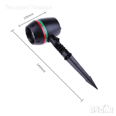 Лазерен прожектор, снимка 3 - Прожектори - 52300359