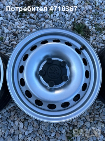 Джанти от VW, 5x112, 6J, ет47, центр. отвор 57.1мм - 4броя, снимка 3 - Гуми и джанти - 53117027