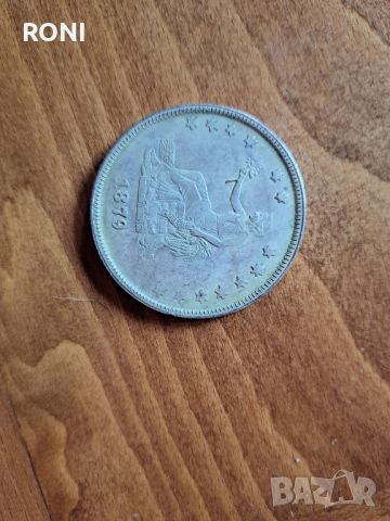 Стара американска монета, снимка 2 - Антикварни и старинни предмети - 45731344