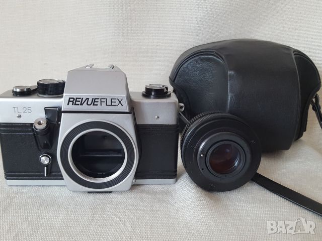 Revueflex TL 25/Praktica MTL-5/+ Revuenon (Pentacon) 50/1.8 , снимка 10 - Фотоапарати - 45385297