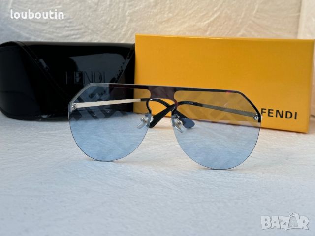-15 % разпродажба Fendi мъжки слънчеви очила маска брандирани стъкла