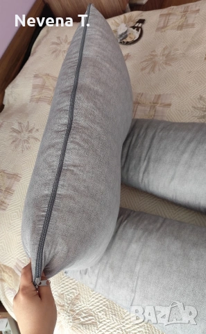 Възглавница за бременни и кърмещи , снимка 3 - Аксесоари за кърмачки - 53790448