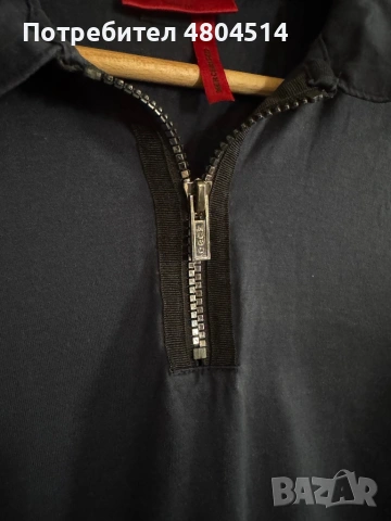 Мыжка Поло Тениска Hugo, снимка 4 - Тениски - 54275171