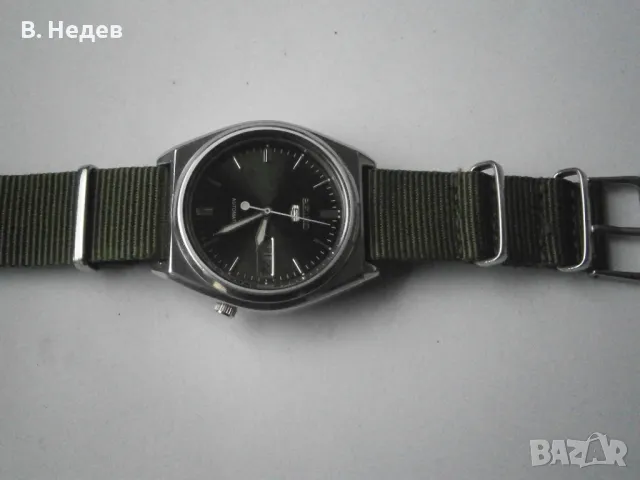 SEIKO 5, 7009, 17 jewels, мн. рядък! Тъмнозелен ЦБ!Супер състояние!, снимка 5 - Мъжки - 48067848