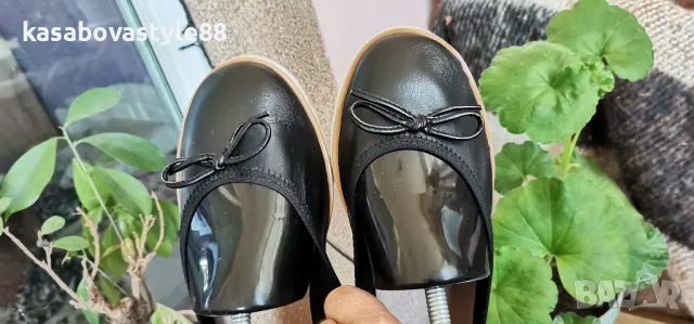 Балерини 59 Естествена кожа 36.5 , снимка 4 - Дамски ежедневни обувки - 50064840