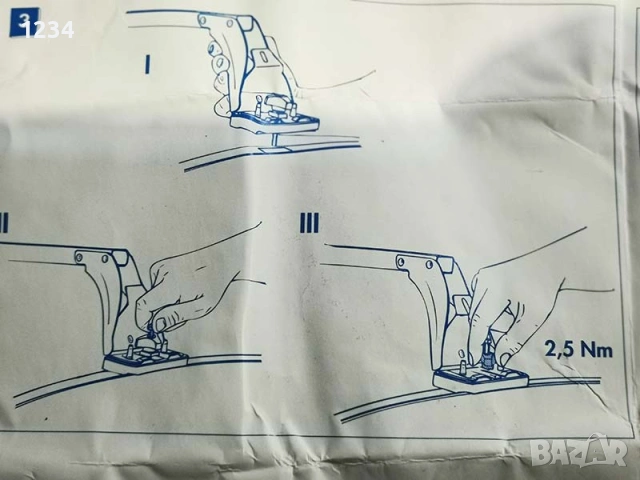 Оригинален алуминиев багажник за MAZDA 3 хечбек 2003-2008г, снимка 9 - Аксесоари и консумативи - 53774931