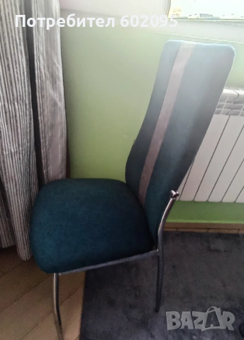 Комплект тапицирани столове 4бр, снимка 6 - Столове - 53486336