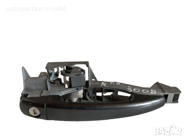 Външна дръжка предна дясна врата за Peugeot 3008 1.6 HDi (2010)