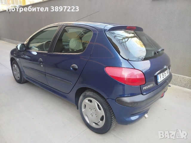 Peugeot 206, снимка 4 - Автомобили и джипове - 53750293