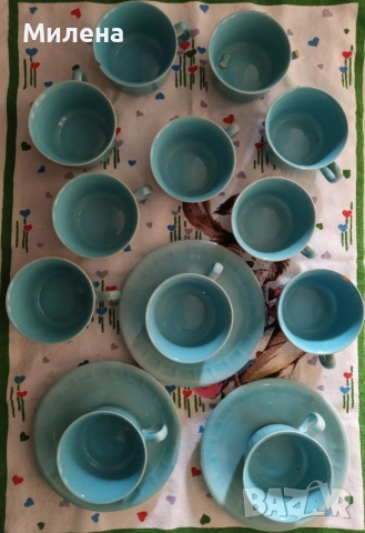 Порцеланов сервиз за кафе и купички, снимка 4 - Сервизи - 53835015