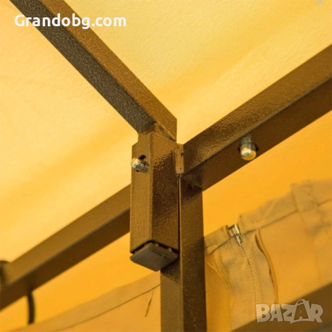 Луксозна Градинска Шатра с мрежа против насекоми 3.36x3.36 м, снимка 6 - Други - 52185098