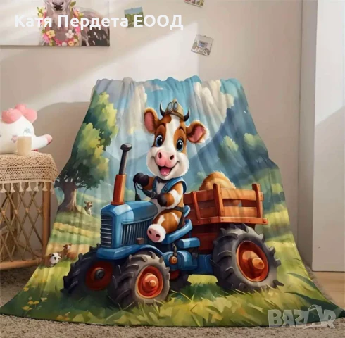 3D детско одеяло 150/200, снимка 3 - Спално бельо и завивки - 50838794