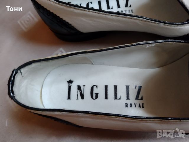 Дамски кожени обувки Ingiliz Royal, снимка 3 - Дамски елегантни обувки - 45095088