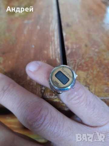 Стар пръстен,електронен часовник Montana, снимка 4 - Други ценни предмети - 52899178