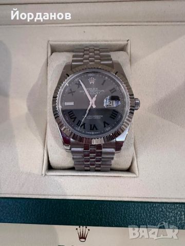 Rolex datejust 41 wimbledon dial jubilee, снимка 3 - Мъжки - 46737486