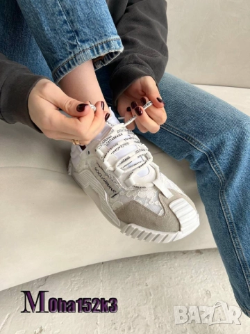 дамски маратонки от естествен велур dolce gabbana, снимка 6 - Маратонки - 51440994