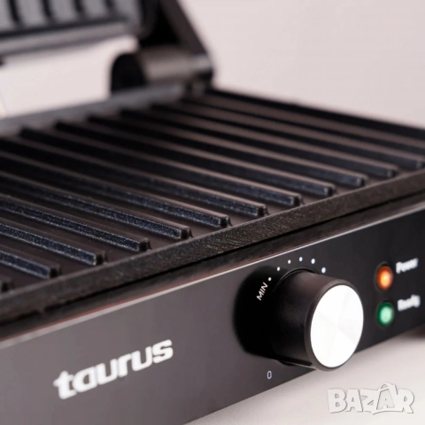 Контактен грил Taurus Grill&Co, 1500W, с плаващ капак и регулируем термостат, снимка 9 - Скари - 51922495