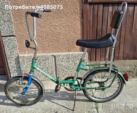 Велосипед сгъваем Балкан / Балканче с облегалката , снимка 2 - Велосипеди - 53747957