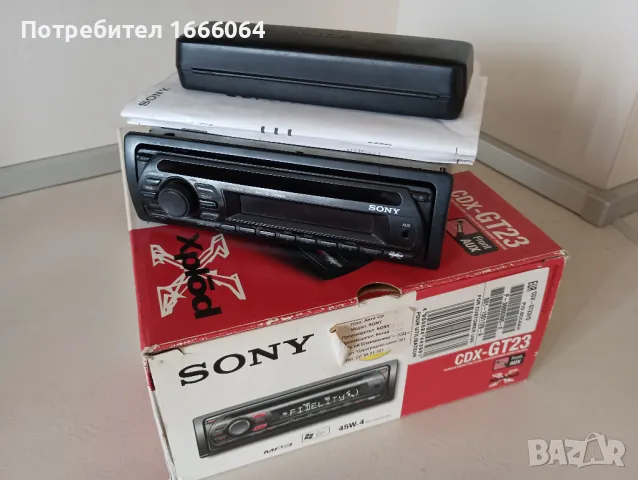 Sony CDX-gt23 , снимка 1 - Аксесоари и консумативи - 47296855