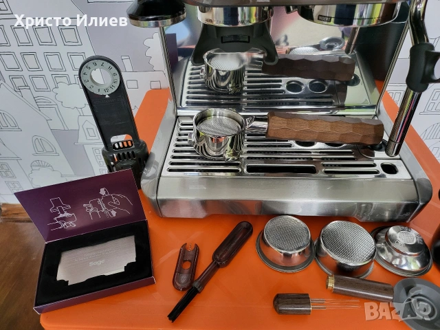 Професионална Кафемашина SAGE the Barista Touch с дисплей и кафемелачка, снимка 4 - Кафемашини - 53706420