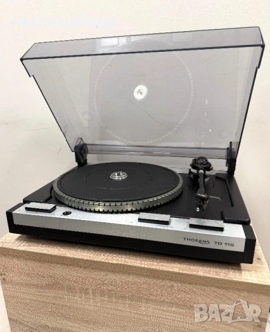 🔈Винтидж грамофон Thorens TD 115 - ремъчен - 1981 - 1984 г. 🔈, снимка 7 - Грамофони - 53998836