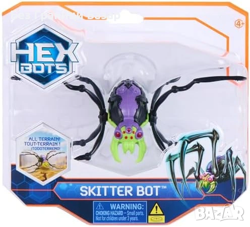 Нов Роботизиран паяк HEX BOTS интерактивна играчка за деца за вътрешна и външна игра