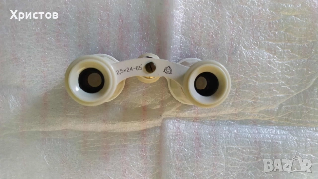 Театрален Бинокъл ОТ ЕДНО ВРЕМЕ-1955г  , снимка 3 - Антикварни и старинни предмети - 52229008