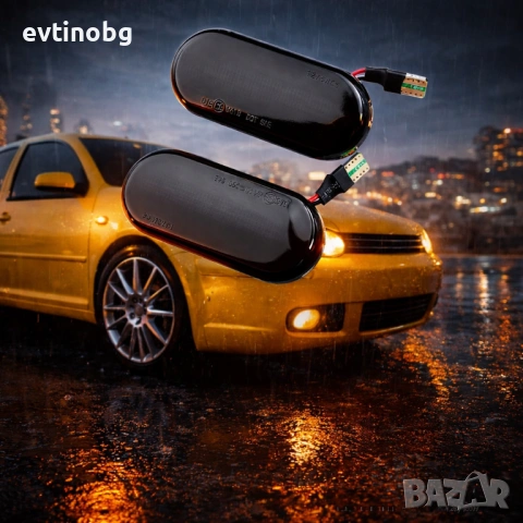 Динамични мигачи за огледала за VW Golf 3 4 Passat Seat Skoda