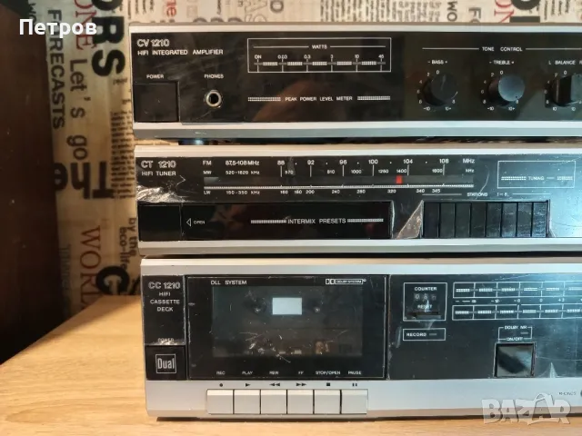 Аудио Компонентна Система"Dual"CV,CT,CC-1210, снимка 3 - Ресийвъри, усилватели, смесителни пултове - 49868193
